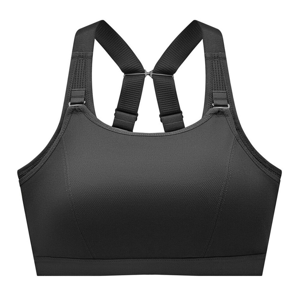 Understance Pulse Wireless Unpadded Sports Bra 40DDD/G Black High-impact NWT NEW